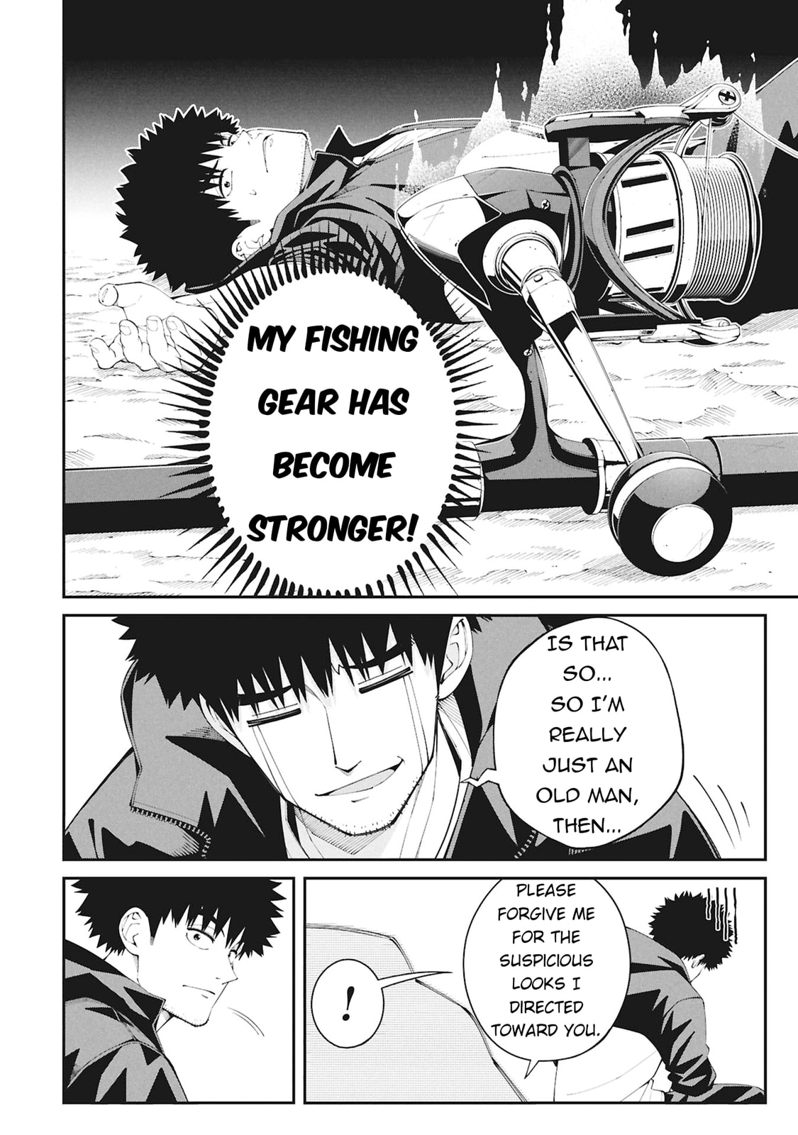 Wandering Around Another World with Just One Fishing Rod Chapter 1 page 48 - 