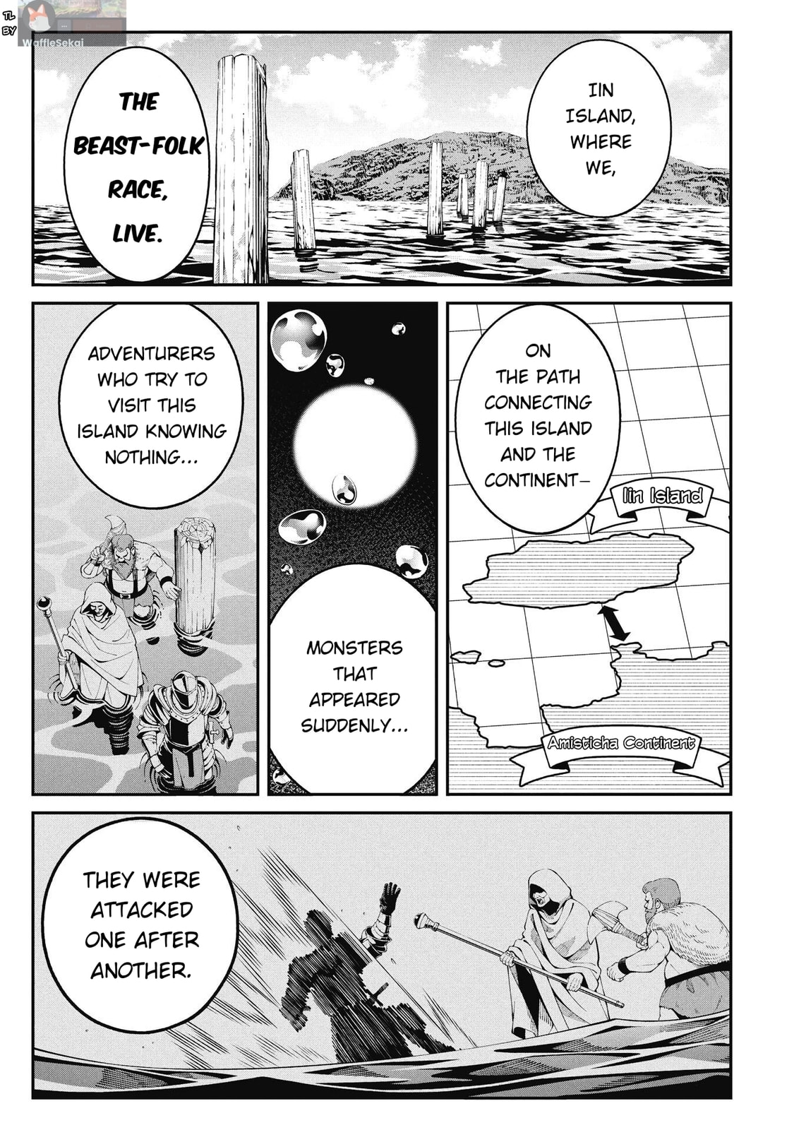Wandering Around Another World with Just One Fishing Rod Chapter 2 page 1 - 