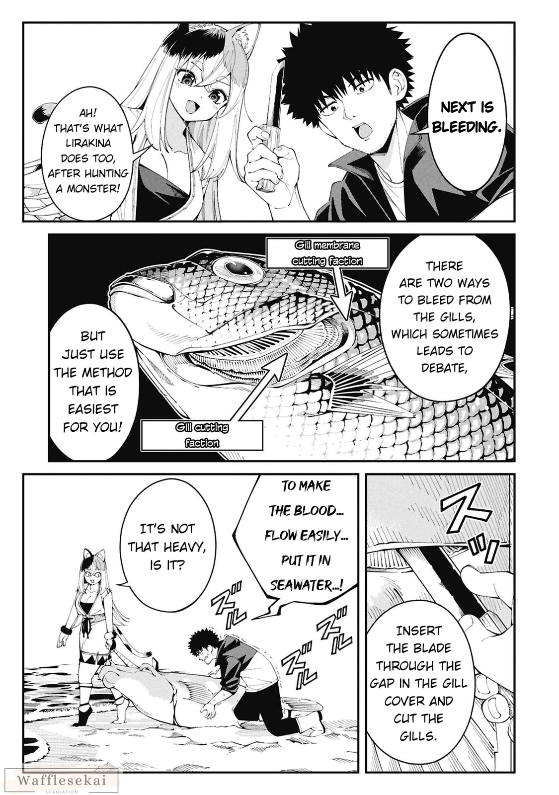 Wandering Around Another World with Just One Fishing Rod Chapter 2 page 11 - 