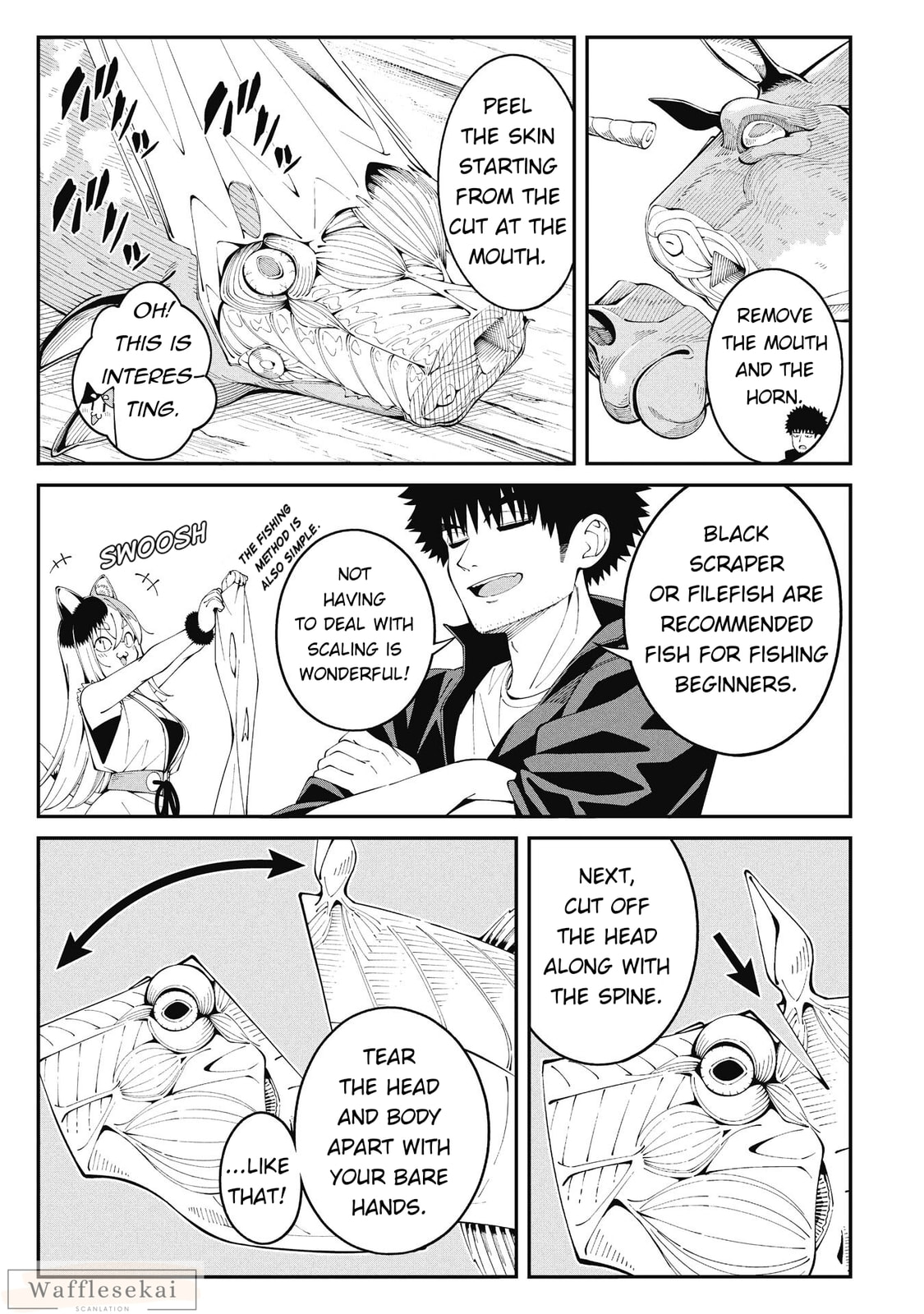 Wandering Around Another World with Just One Fishing Rod Chapter 2 page 15 - 