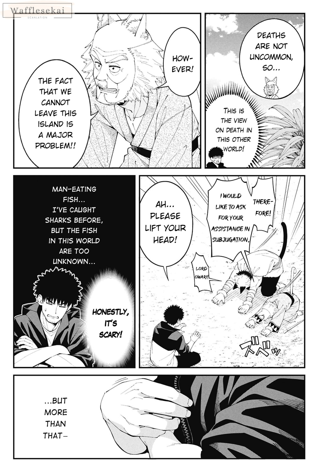 Wandering Around Another World with Just One Fishing Rod Chapter 2 page 3 - 