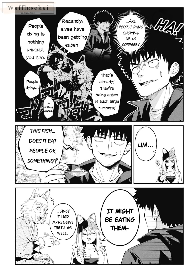 Wandering Around Another World with Just One Fishing Rod Chapter 2 page 22 - 