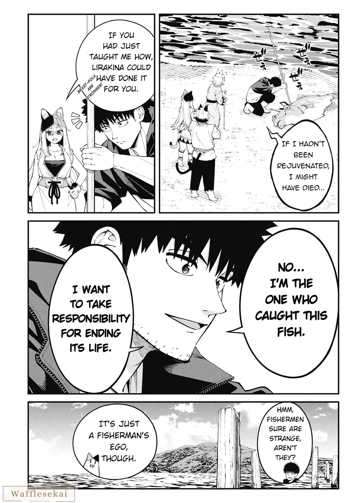 Wandering Around Another World with Just One Fishing Rod Chapter 2 page 10 - 
