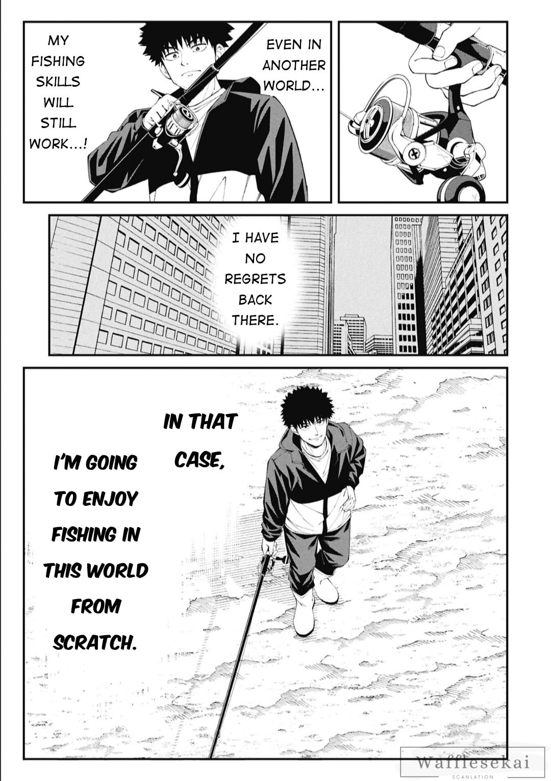 Wandering Around Another World with Just One Fishing Rod Chapter 3 page 22 - 