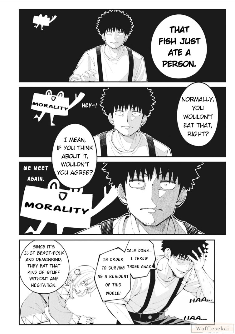 Wandering Around Another World with Just One Fishing Rod Chapter 4 page 12 - 