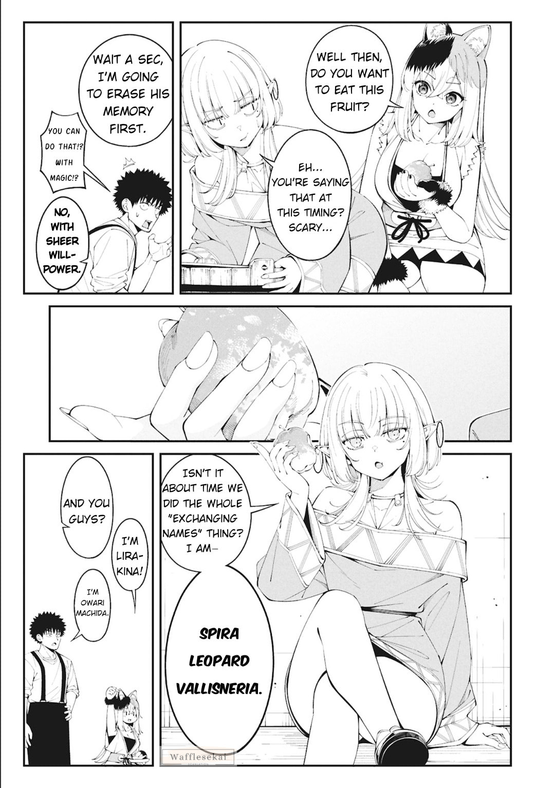 Wandering Around Another World with Just One Fishing Rod Chapter 4 page 13 - 