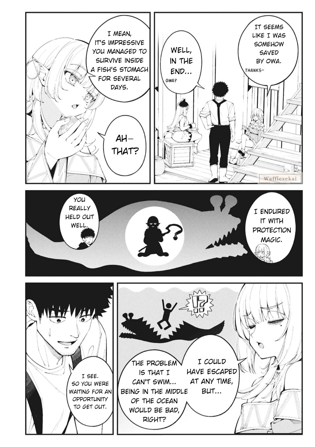 Wandering Around Another World with Just One Fishing Rod Chapter 4 page 14 - 