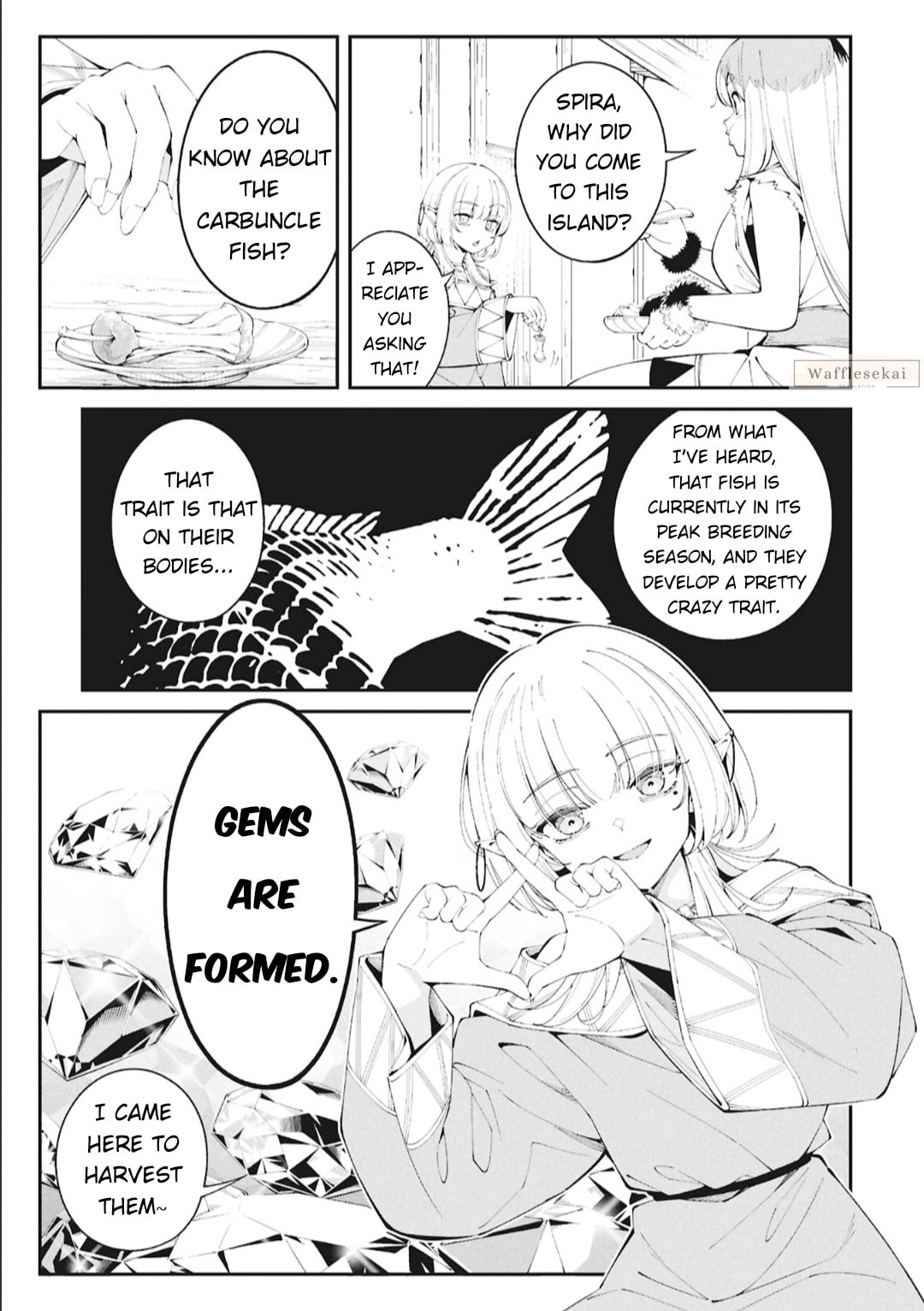 Wandering Around Another World with Just One Fishing Rod Chapter 4 page 15 - 