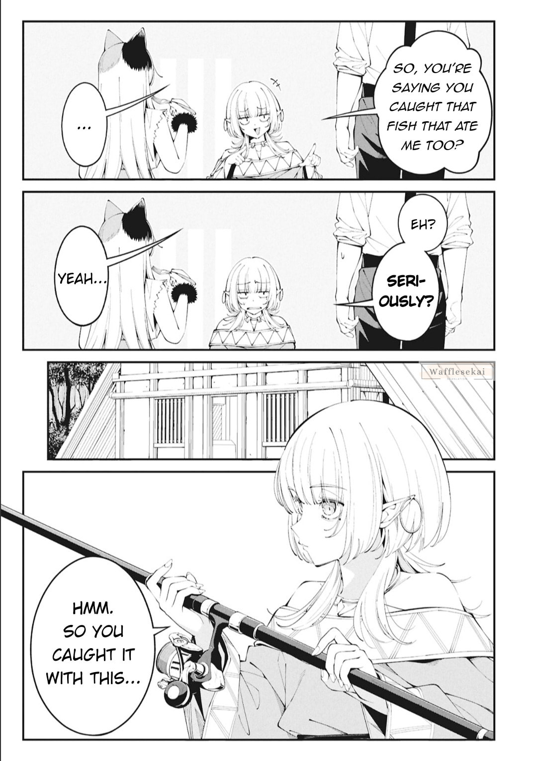 Wandering Around Another World with Just One Fishing Rod Chapter 4 page 17 - 