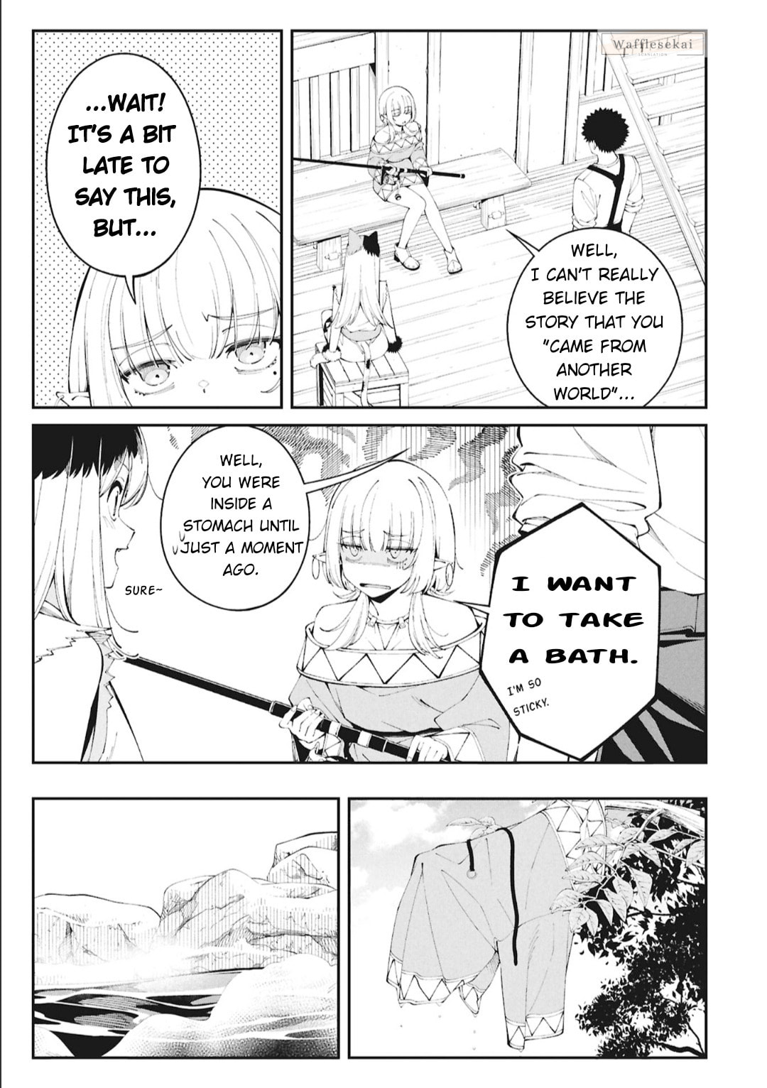 Wandering Around Another World with Just One Fishing Rod Chapter 4 page 19 - 
