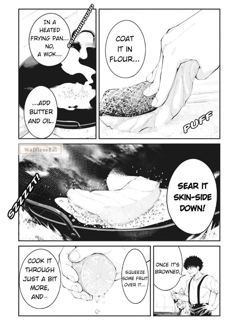 Wandering Around Another World with Just One Fishing Rod Chapter 4 page 6 - 
