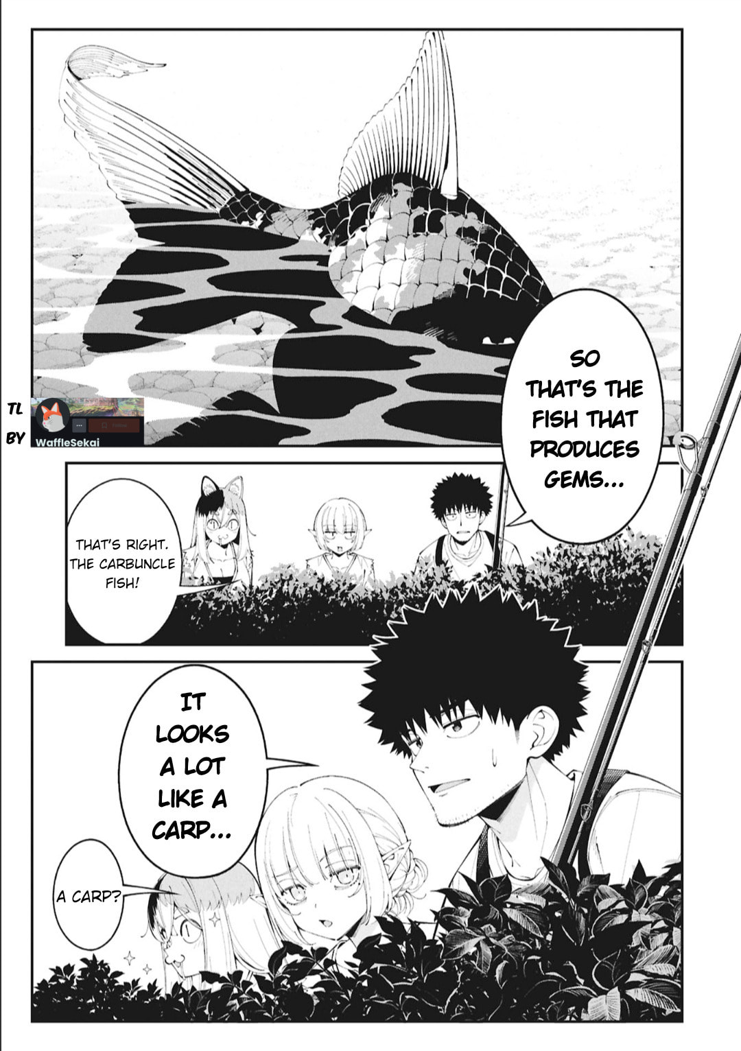 Wandering Around Another World with Just One Fishing Rod Chapter 5 page 2 - 