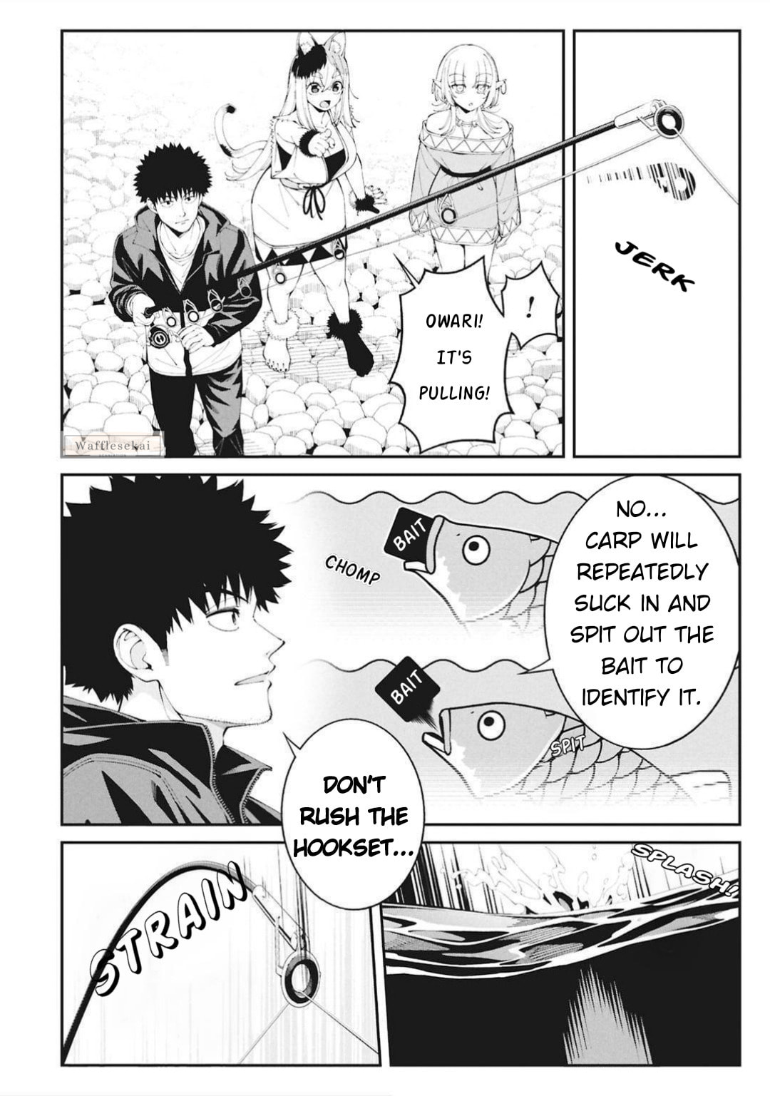 Wandering Around Another World with Just One Fishing Rod Chapter 5 page 13 - 