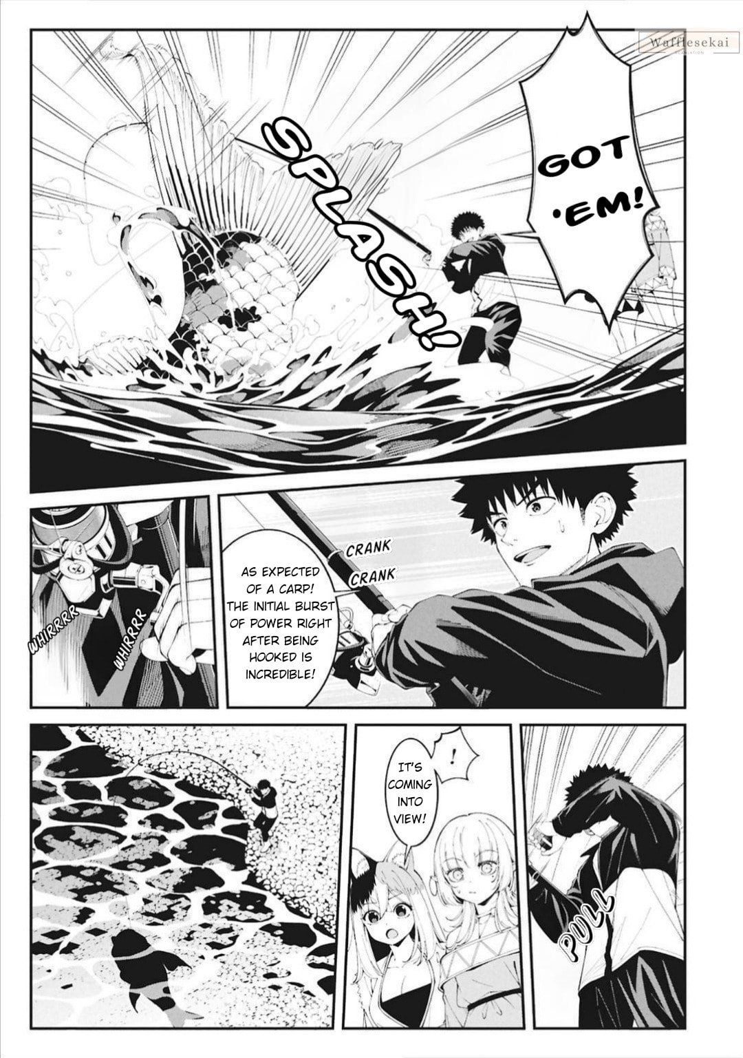 Wandering Around Another World with Just One Fishing Rod Chapter 5 page 14 - 
