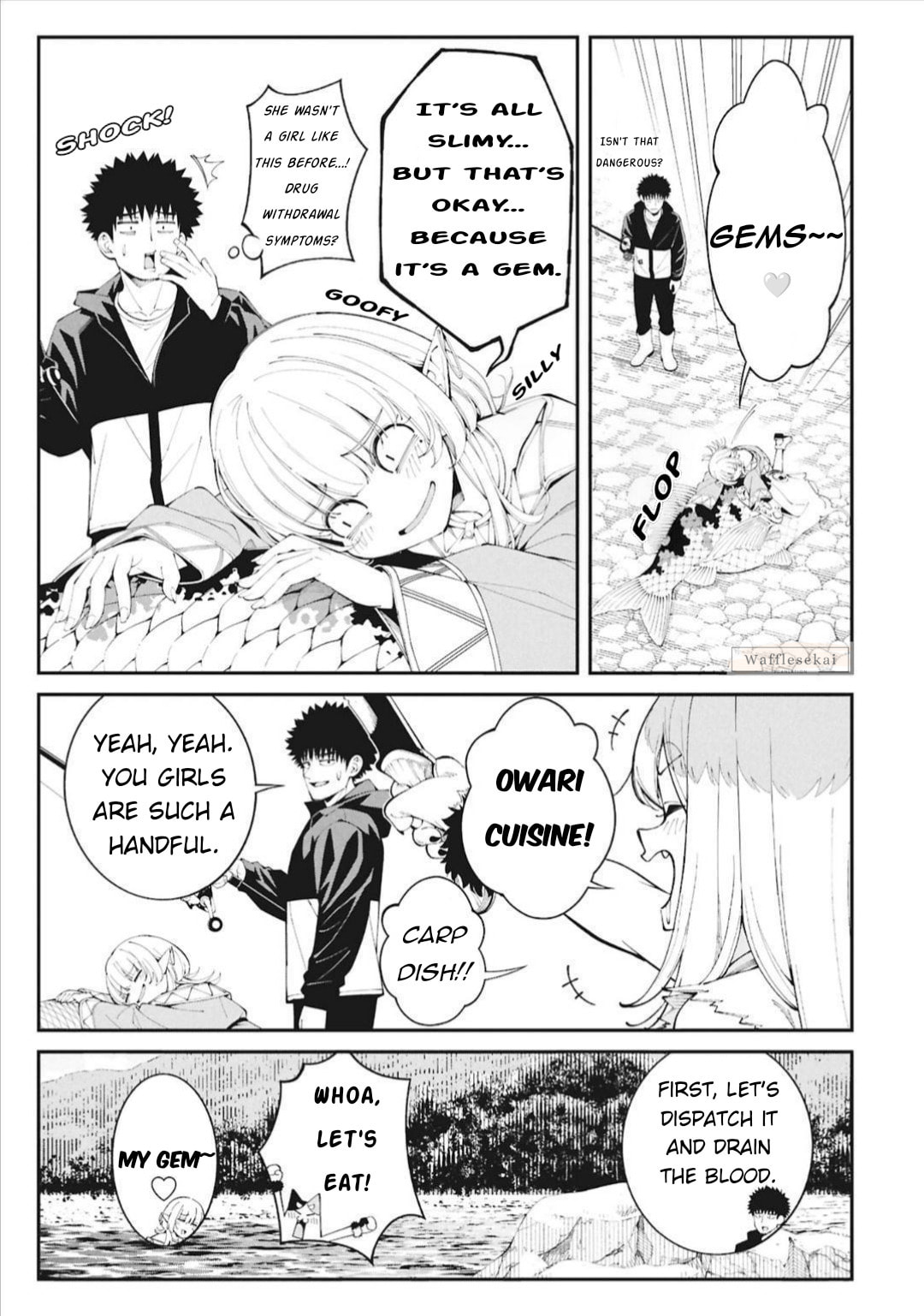 Wandering Around Another World with Just One Fishing Rod Chapter 5 page 16 - 
