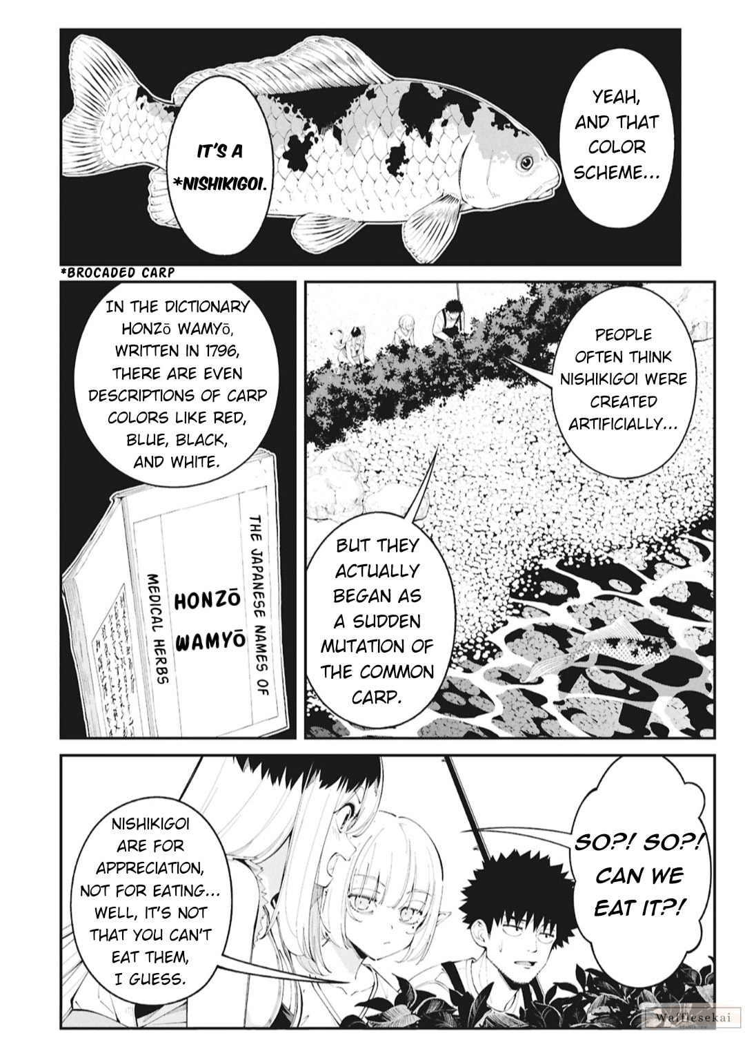 Wandering Around Another World with Just One Fishing Rod Chapter 5 page 3 - 
