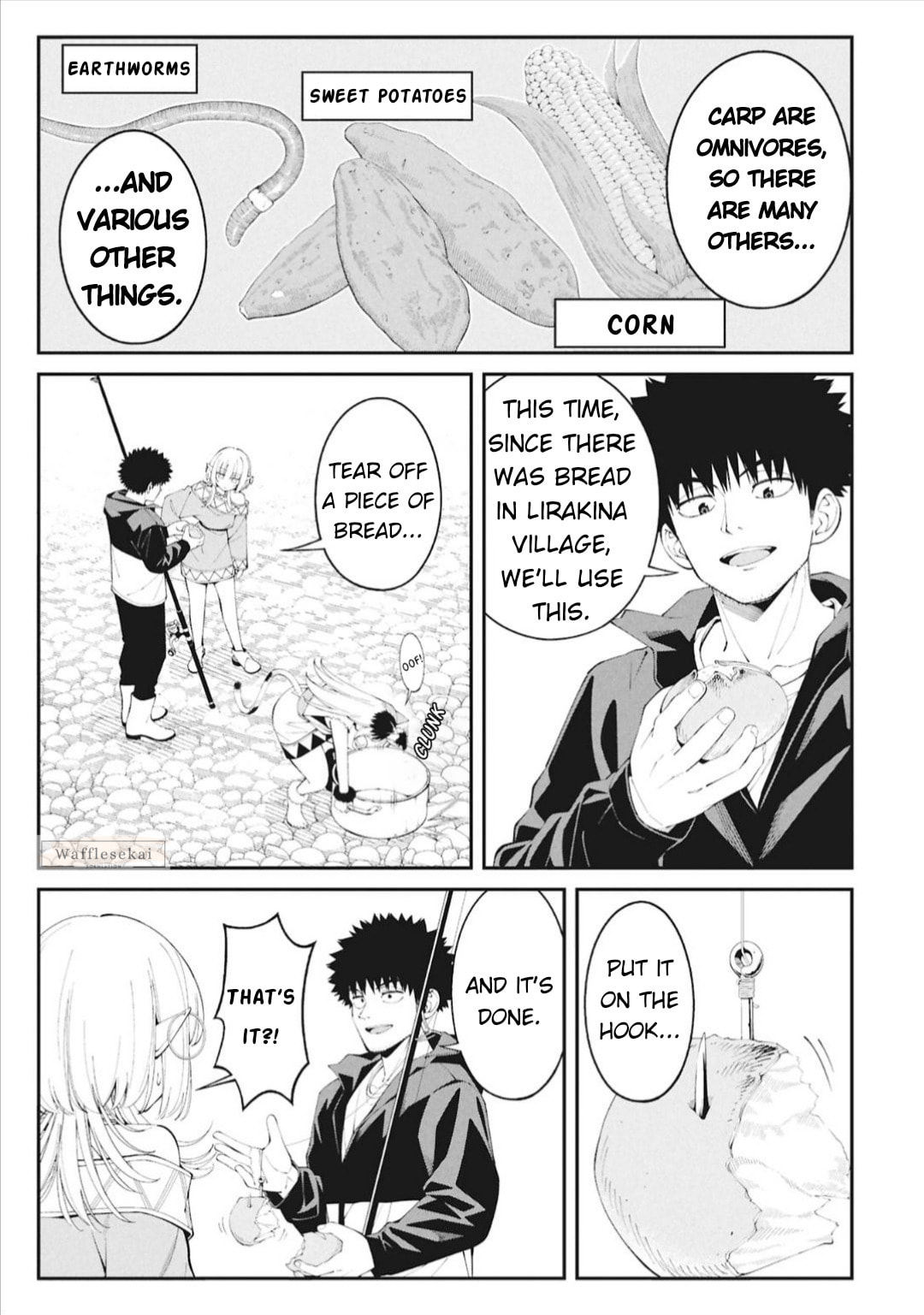 Wandering Around Another World with Just One Fishing Rod Chapter 5 page 8 - 