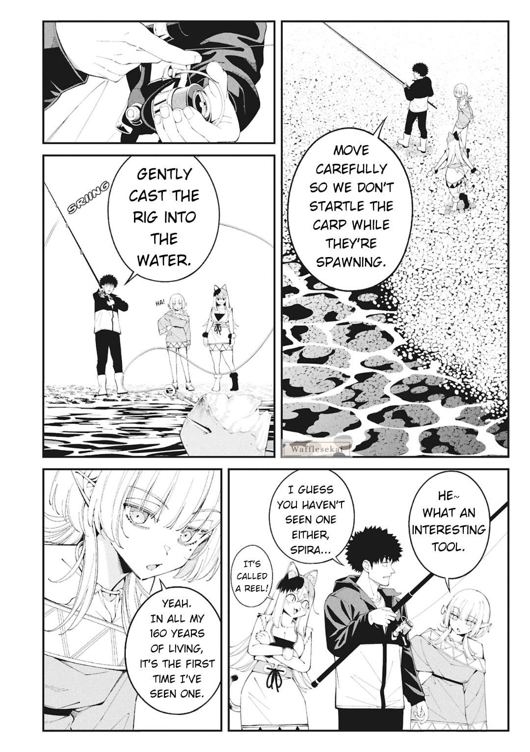 Wandering Around Another World with Just One Fishing Rod Chapter 5 page 9 - 
