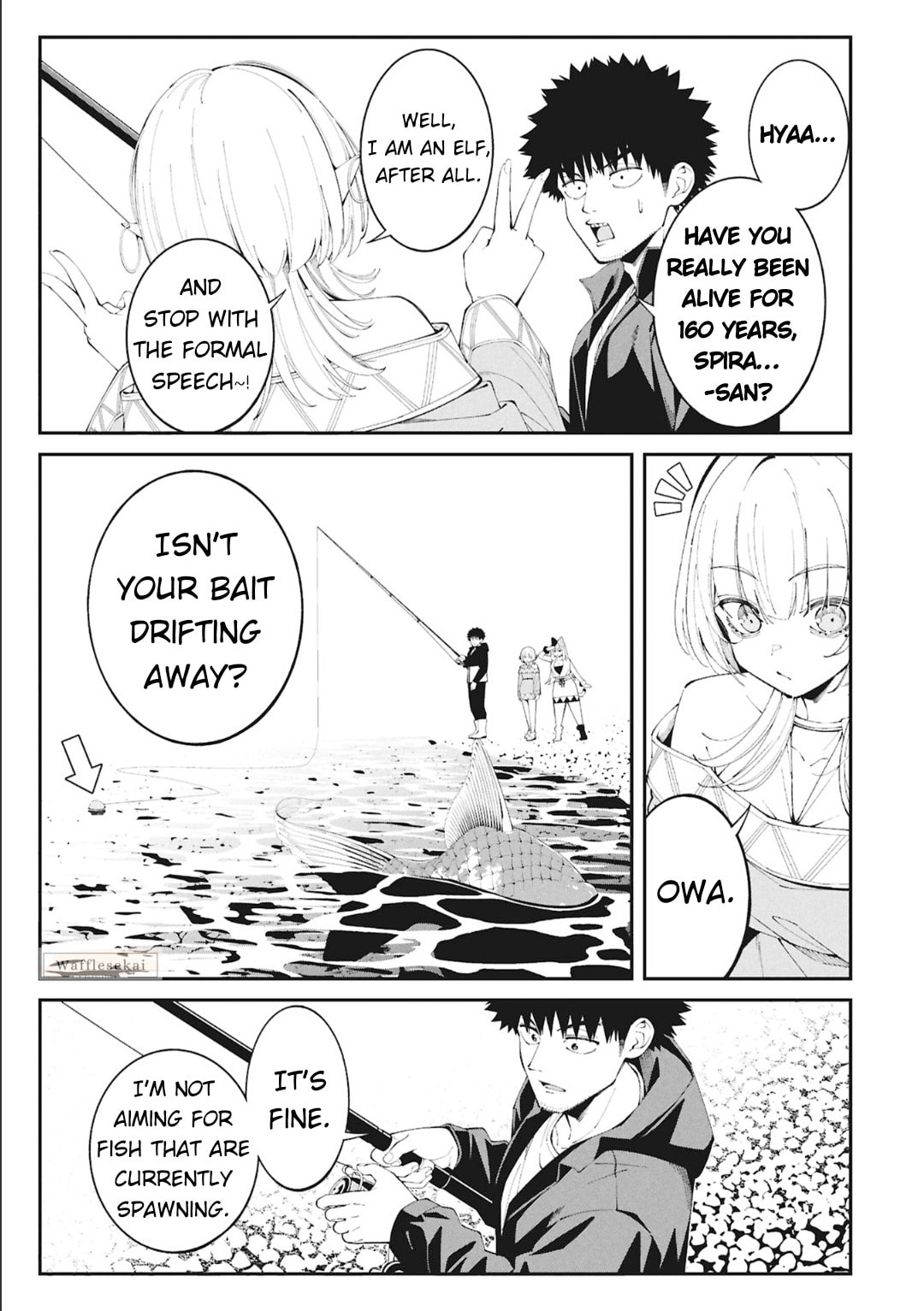 Wandering Around Another World with Just One Fishing Rod Chapter 5 page 10 - 