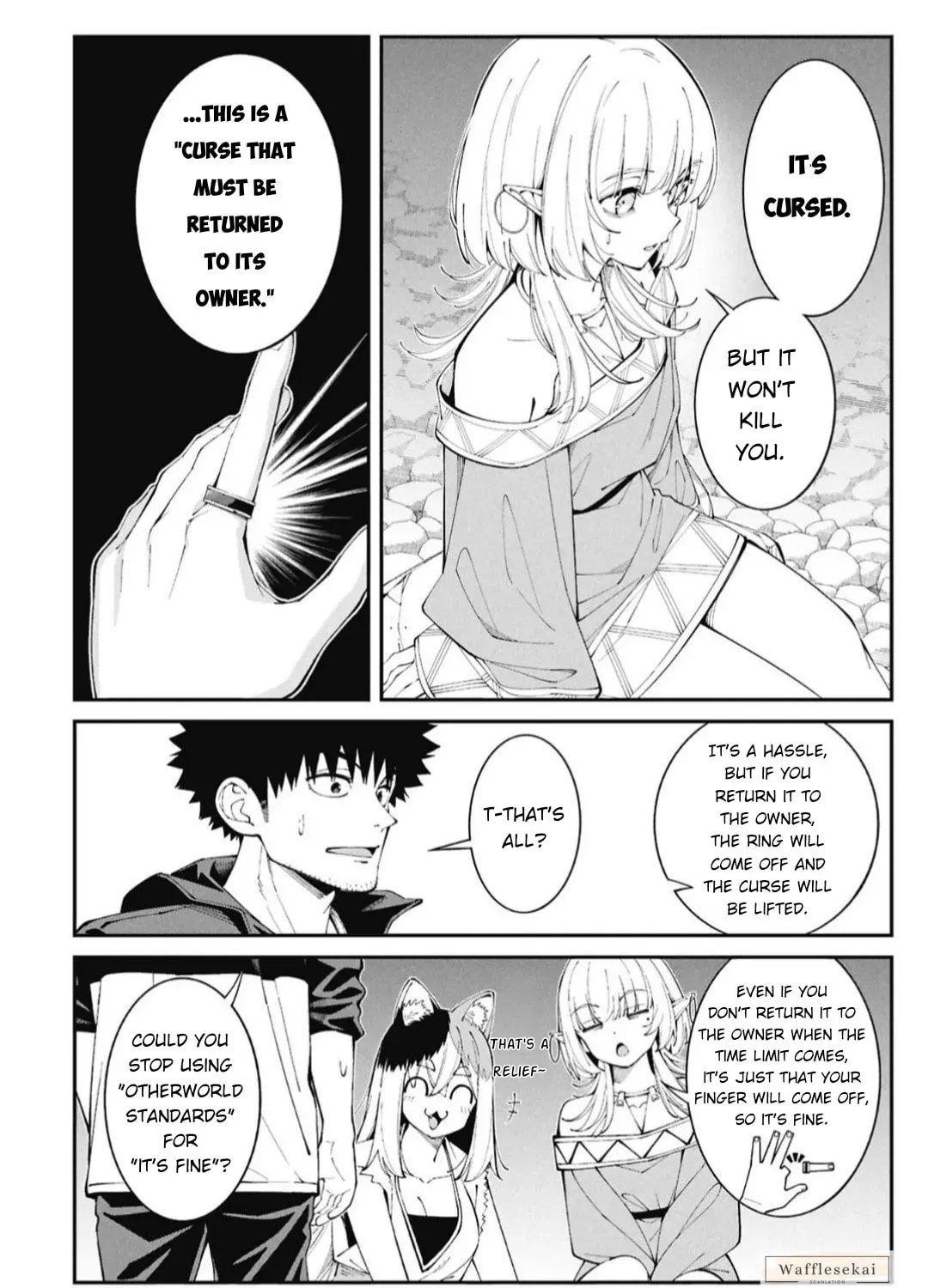 Wandering Around Another World with Just One Fishing Rod Chapter 6 page 13 - 