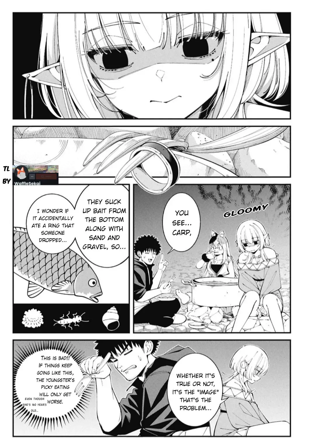Wandering Around Another World with Just One Fishing Rod Chapter 6 page 3 - 