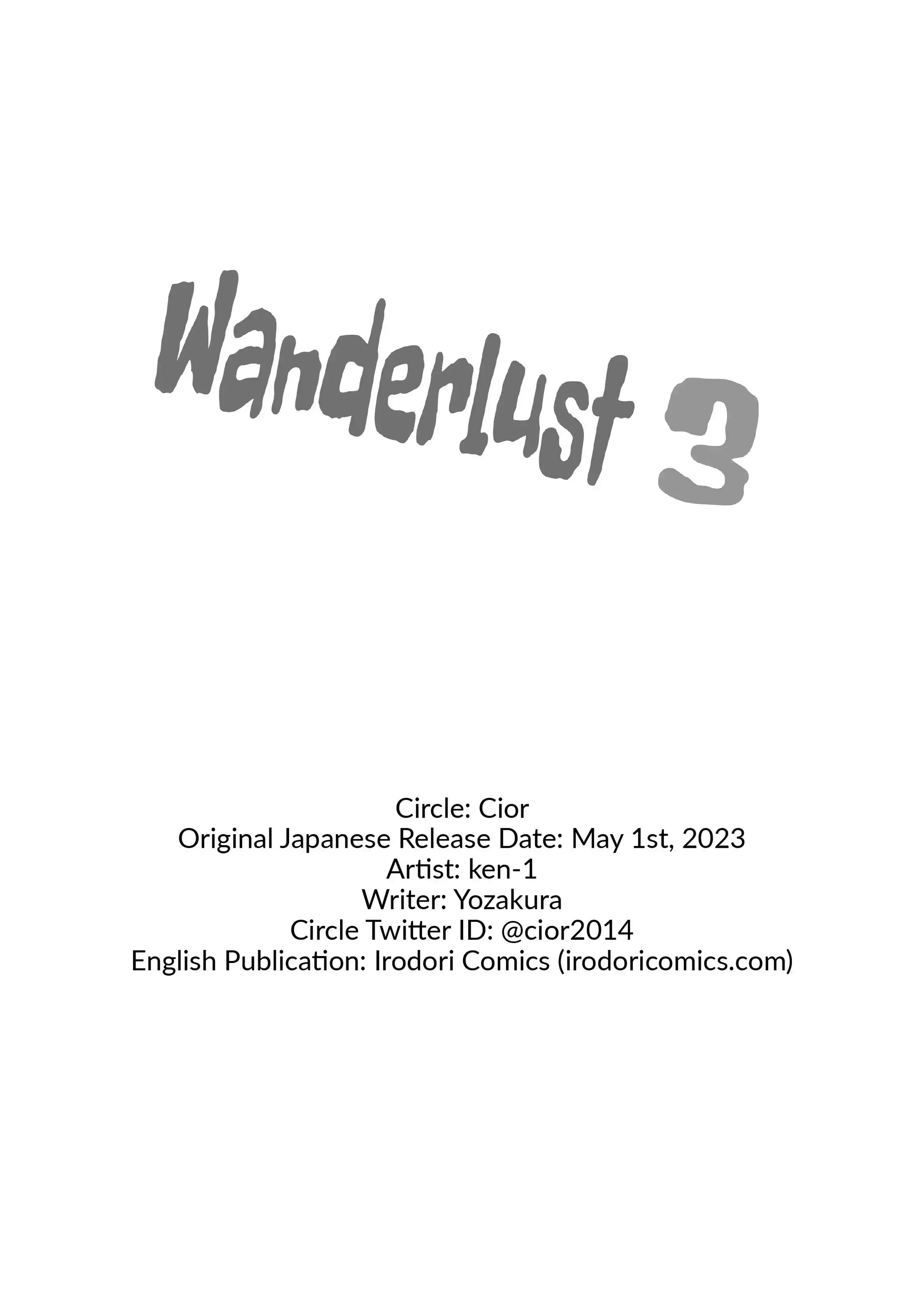 Wanderlust Chapter 3 page 32 - 