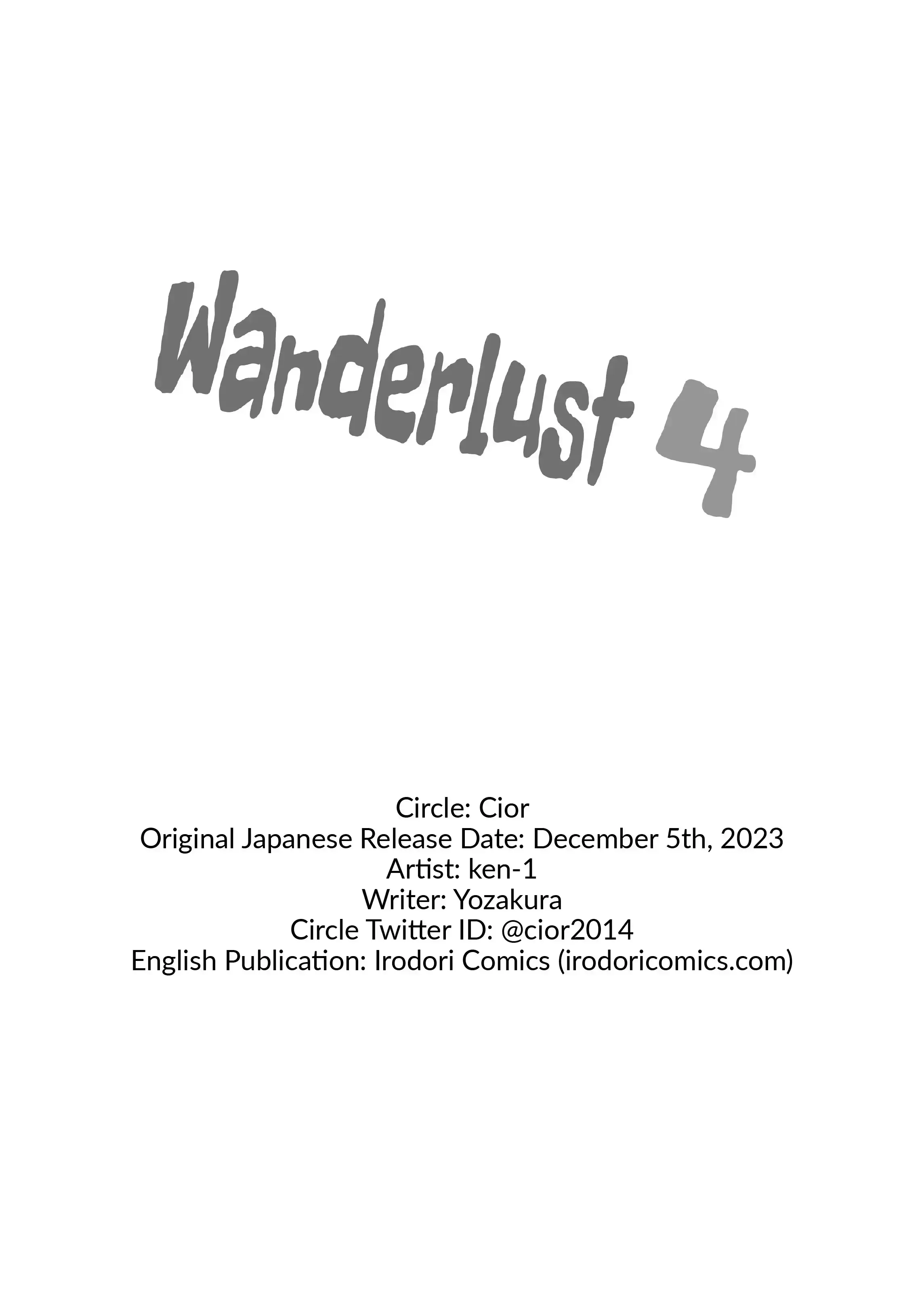 Wanderlust Chapter 4 page 32 - 