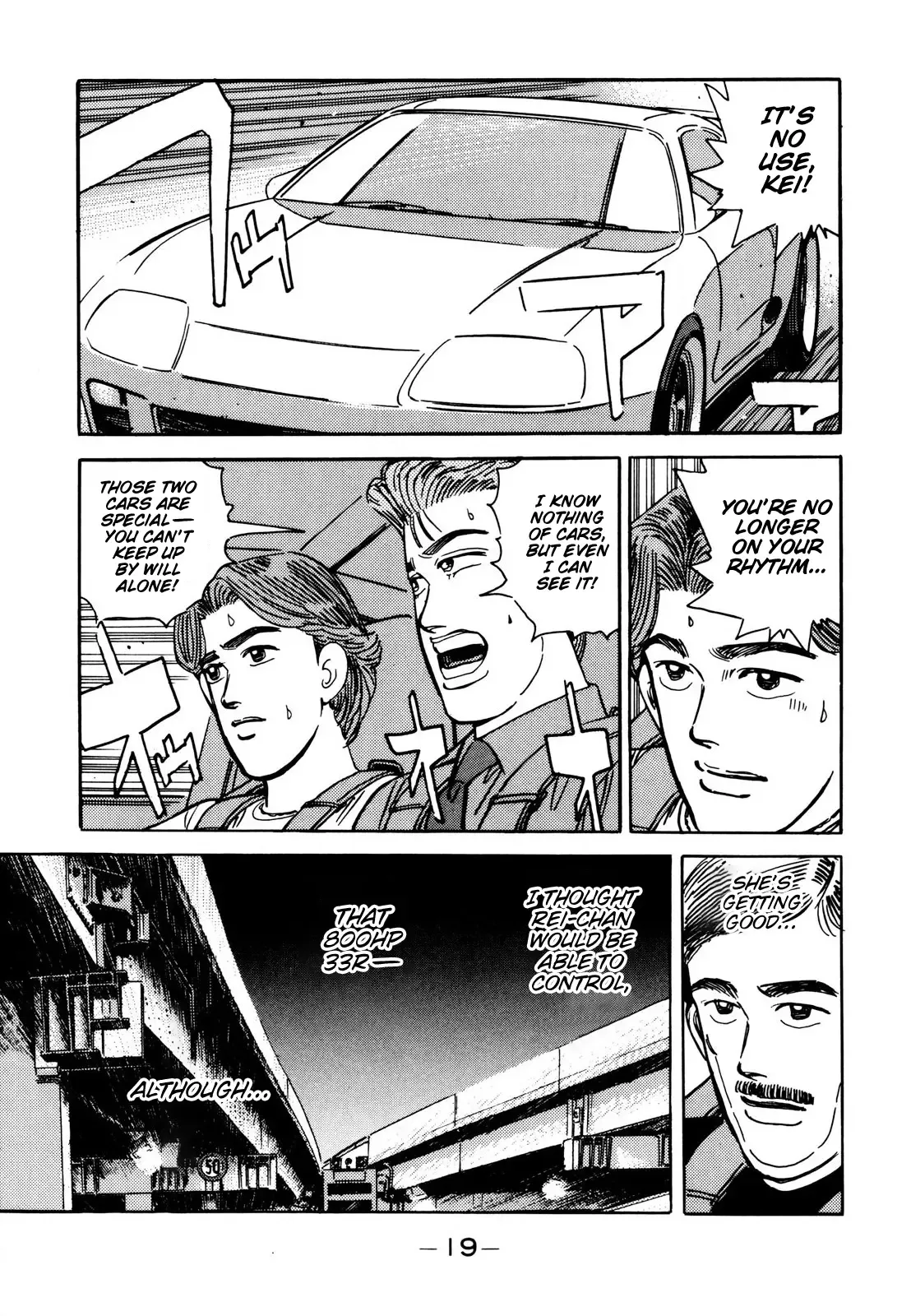 Wangan Midnight Chapter 105 page 19 - 