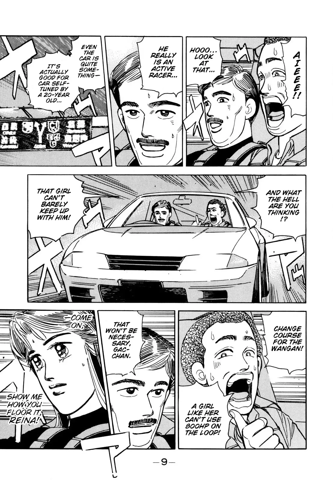 Wangan Midnight Chapter 105 page 9 - 