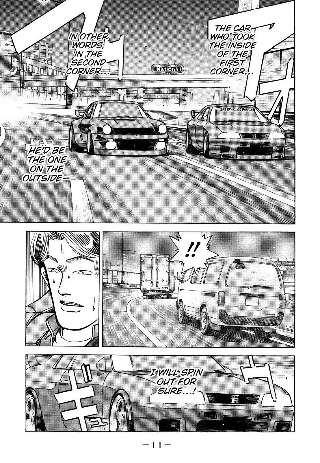 Wangan Midnight Chapter 118 page 11 - 