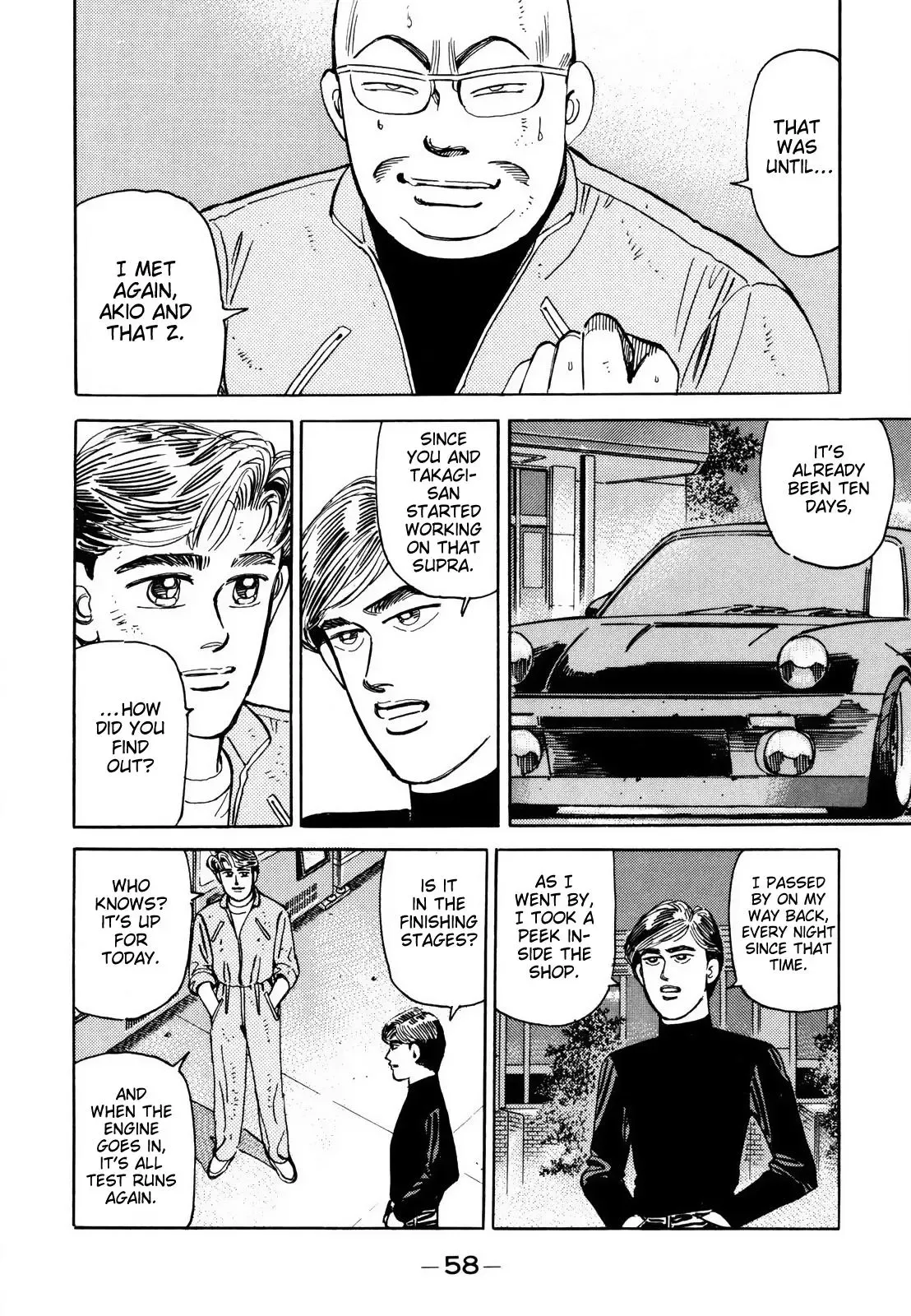Wangan Midnight Chapter 121 page 11 - 