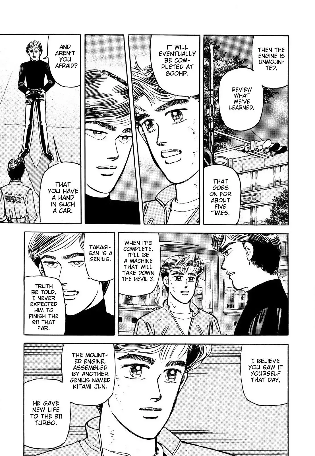 Wangan Midnight Chapter 121 page 12 - 