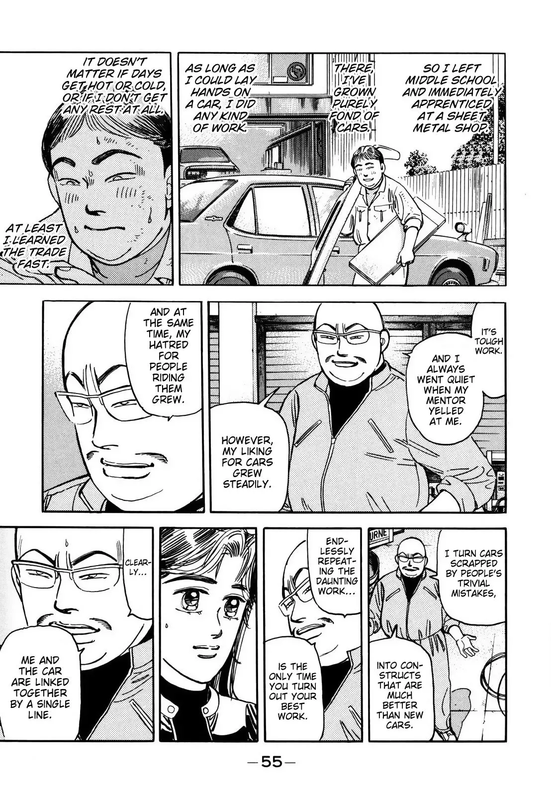 Wangan Midnight Chapter 121 page 8 - 