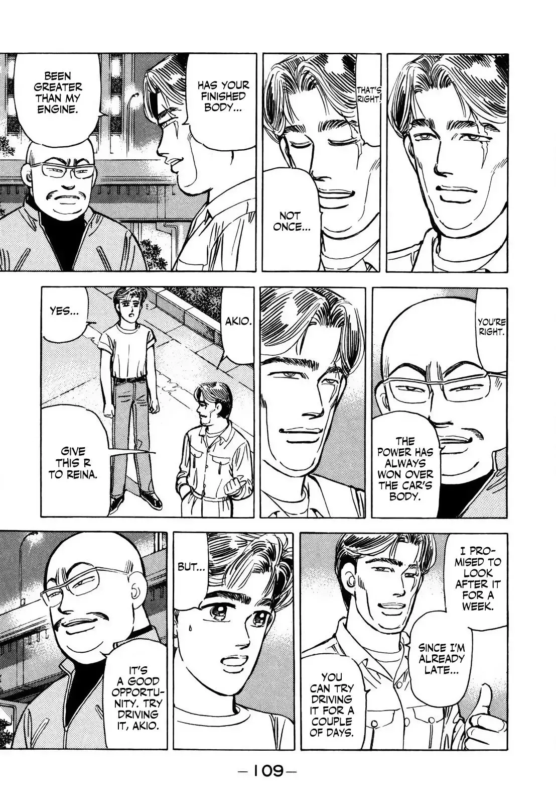 Wangan Midnight Chapter 124 page 13 - 