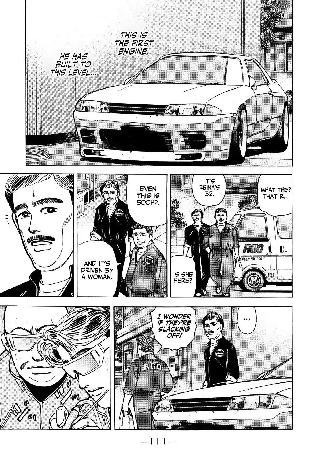 Wangan Midnight Chapter 124 page 15 - 