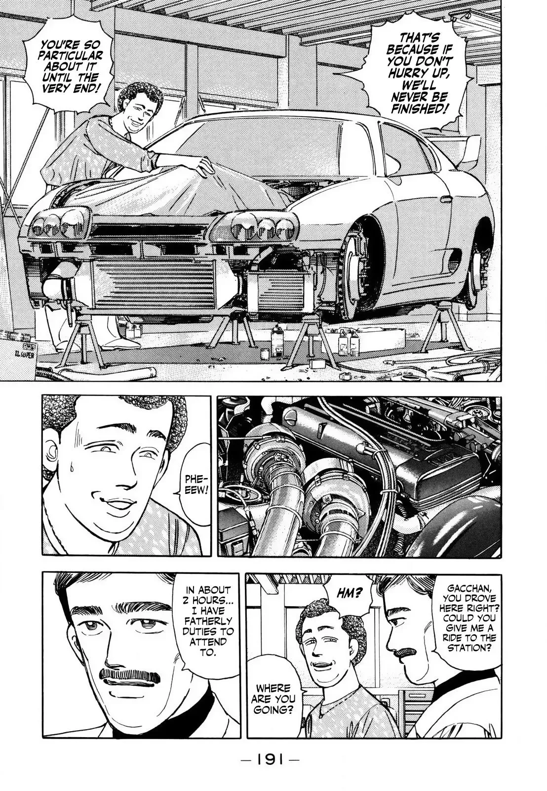 Wangan Midnight Chapter 129 page 11 - 