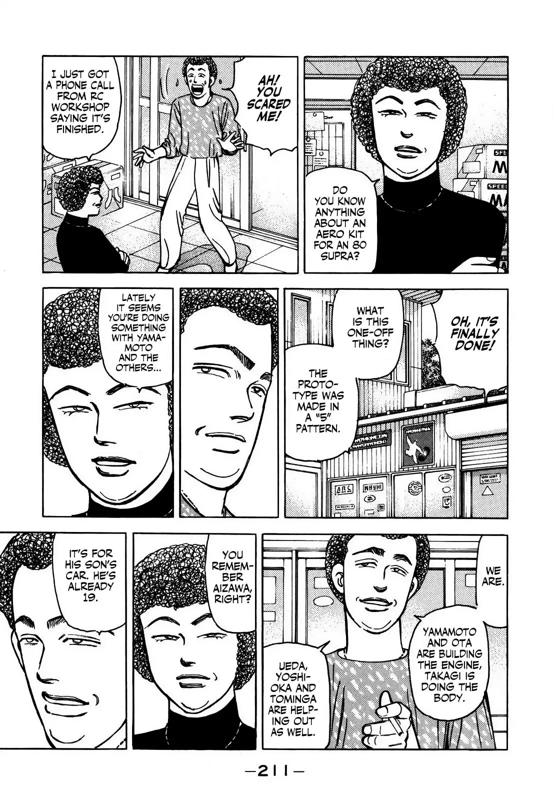 Wangan Midnight Chapter 130 page 13 - 