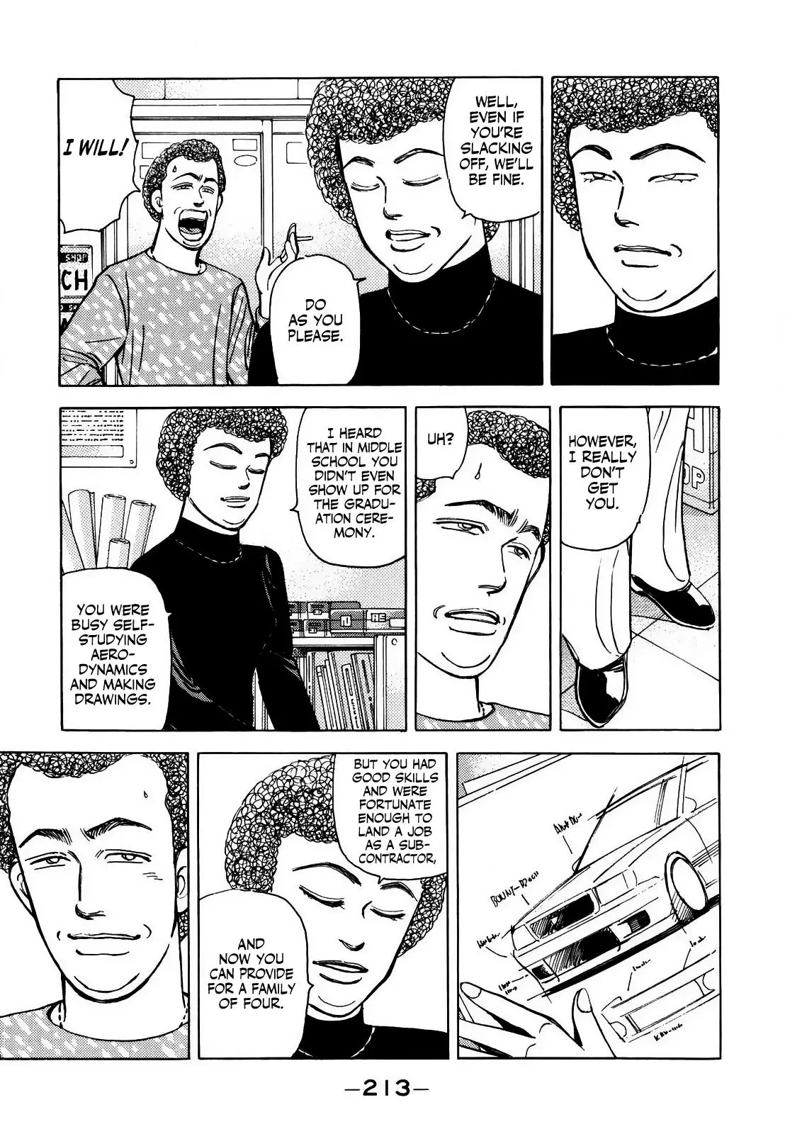 Wangan Midnight Chapter 130 page 15 - 