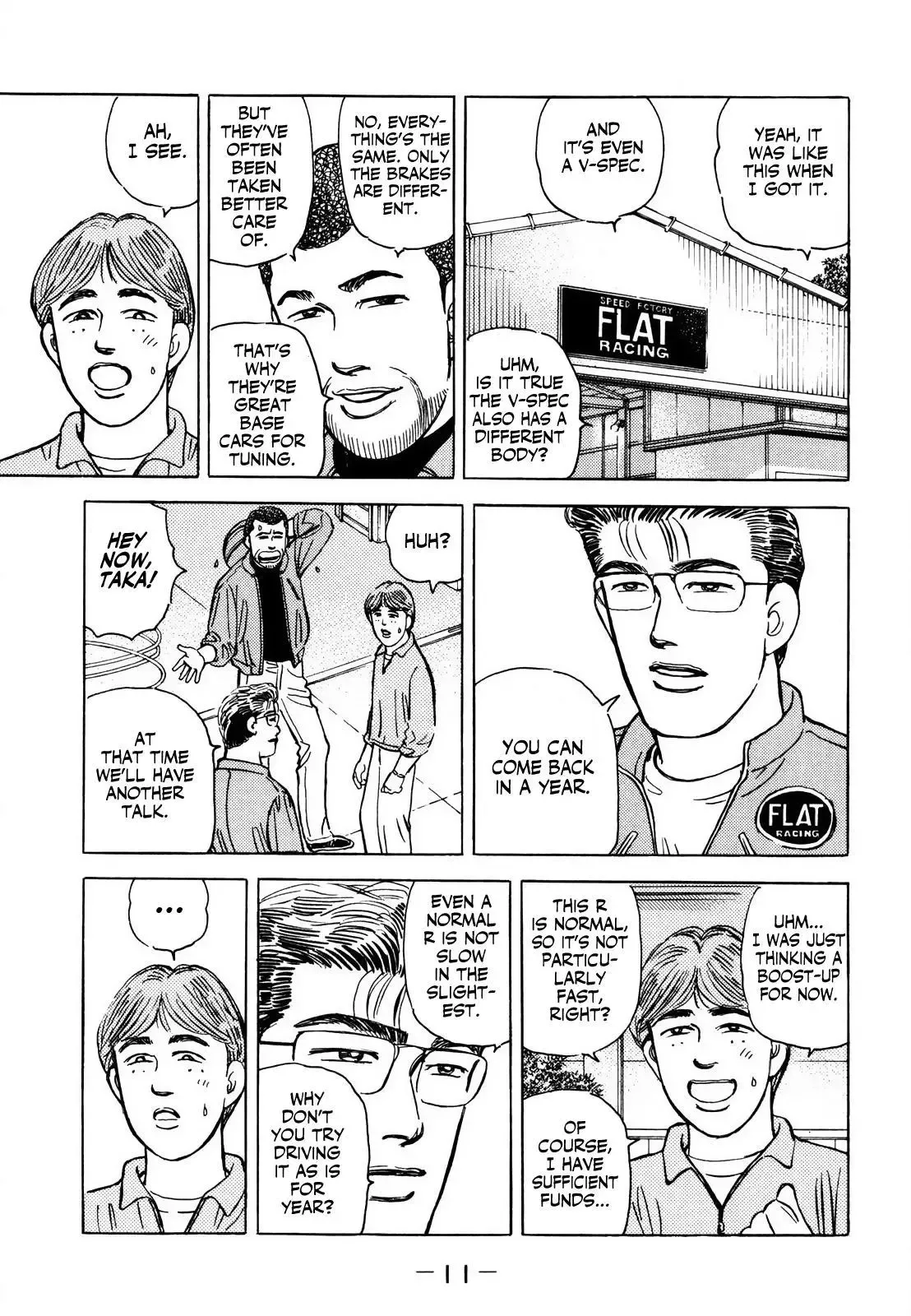 Wangan Midnight Chapter 161 page 11 - 