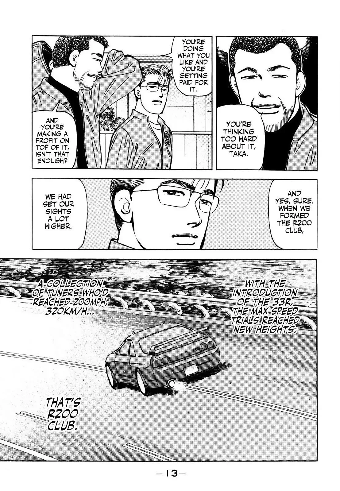 Wangan Midnight Chapter 161 page 13 - 
