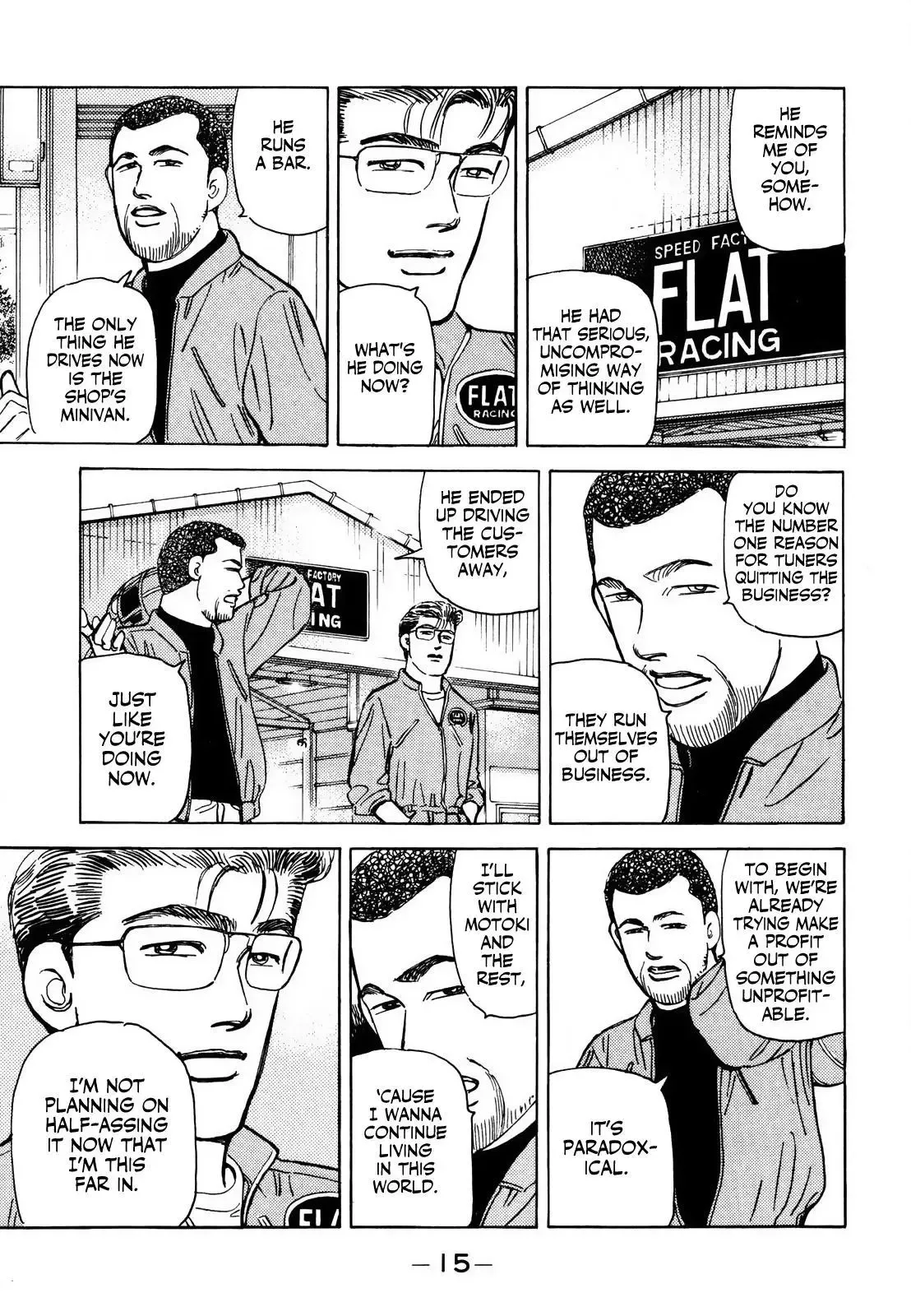 Wangan Midnight Chapter 161 page 15 - 
