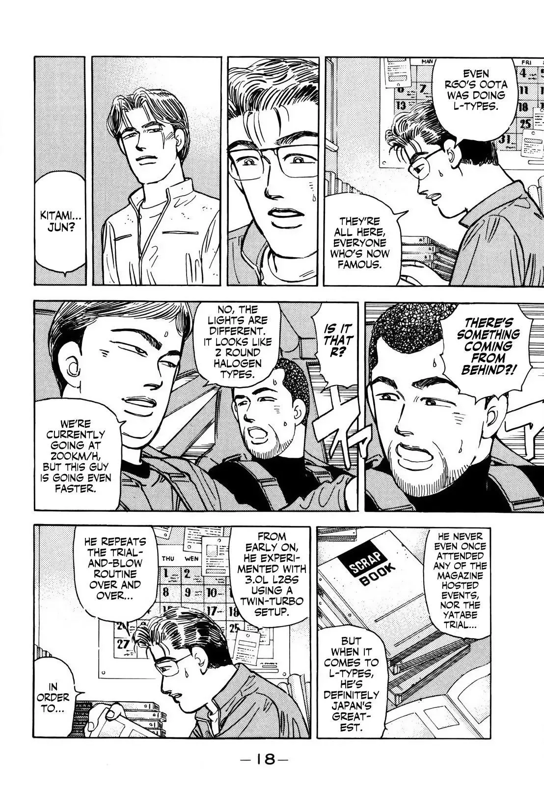 Wangan Midnight Chapter 161 page 18 - 