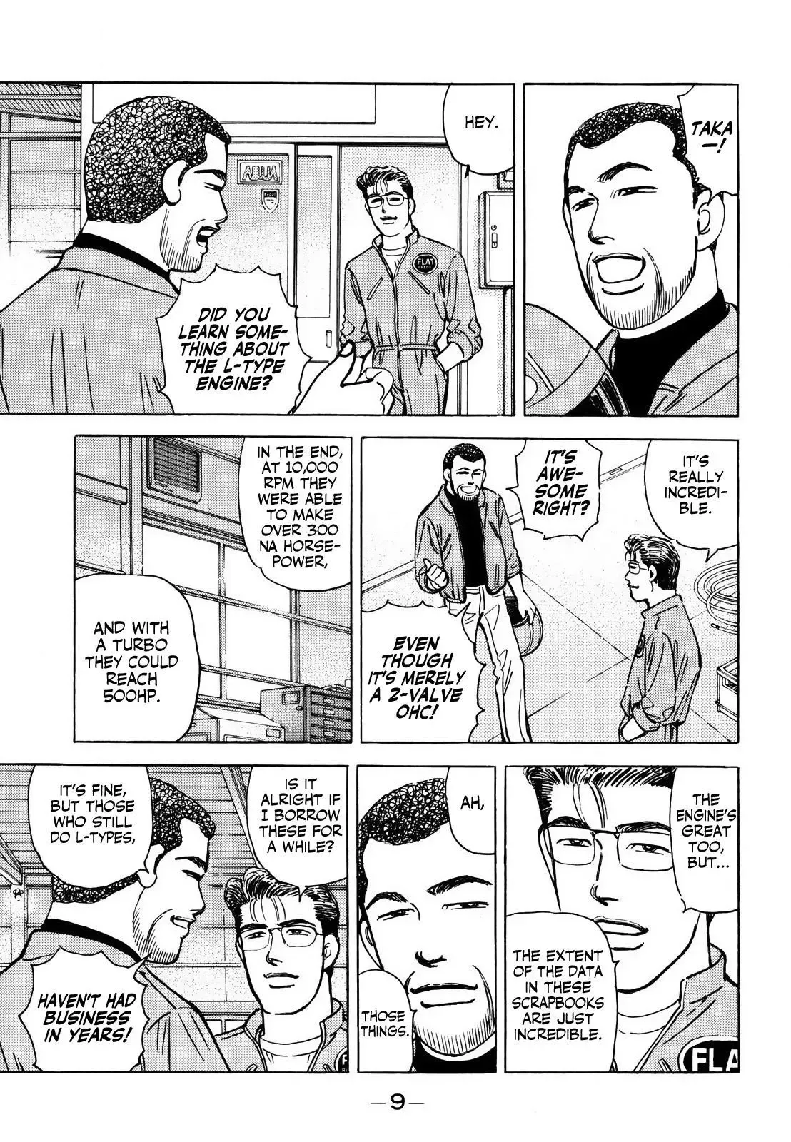 Wangan Midnight Chapter 161 page 9 - 
