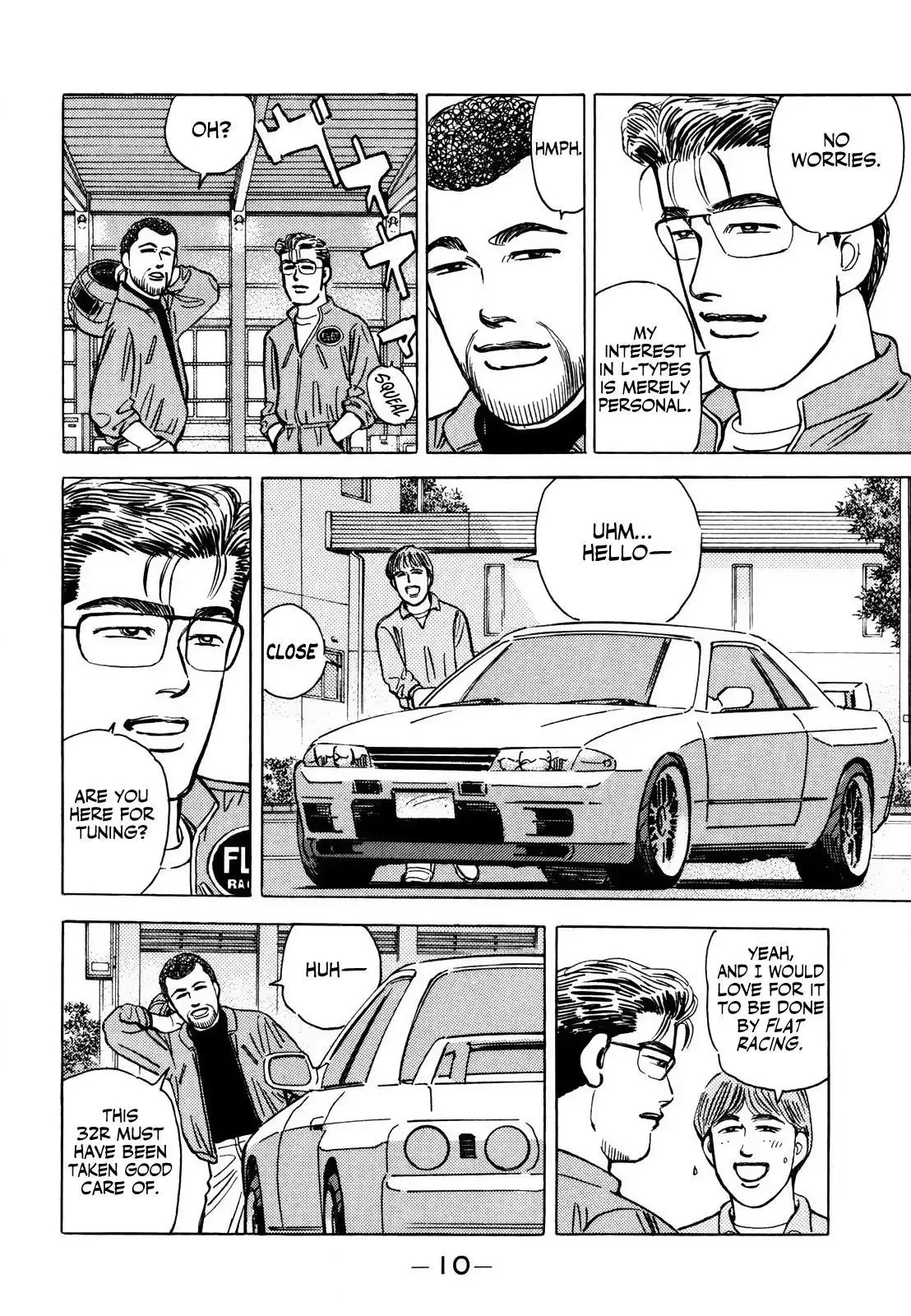 Wangan Midnight Chapter 161 page 10 - 