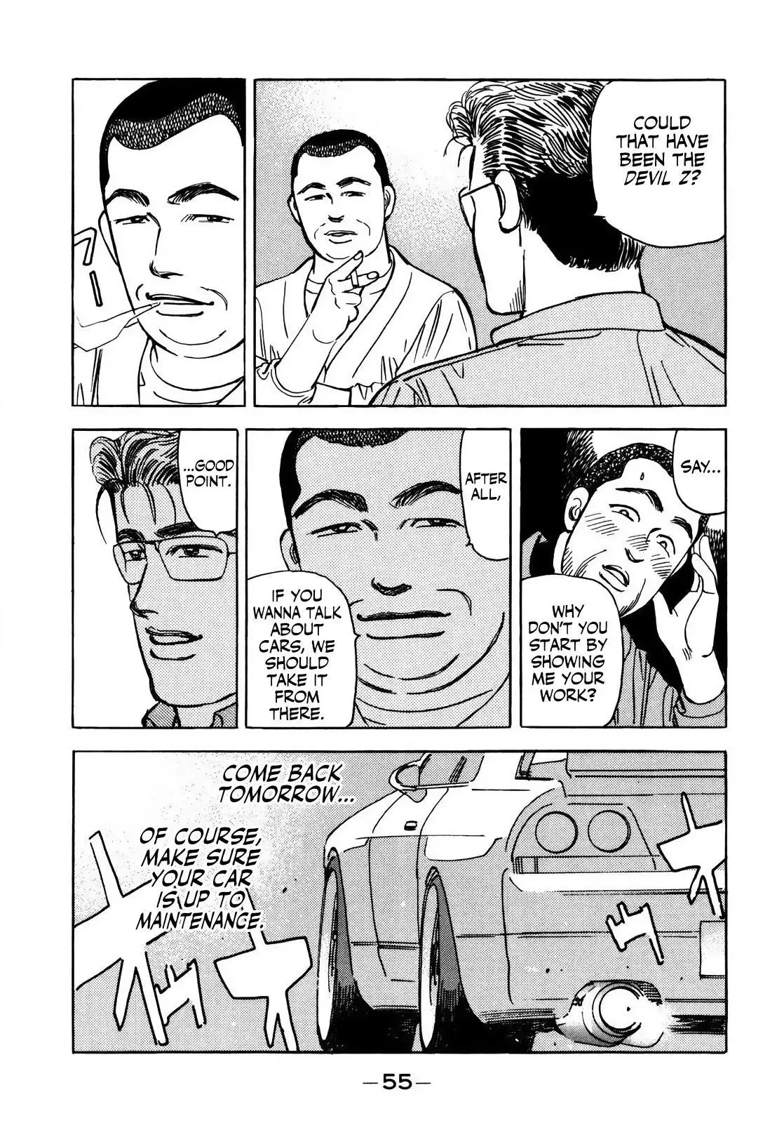 Wangan Midnight Chapter 163 page 19 - 