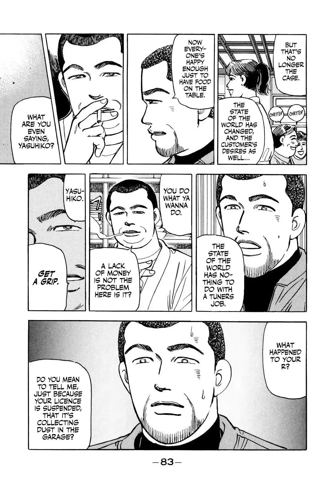Wangan Midnight Chapter 165 page 10 - 