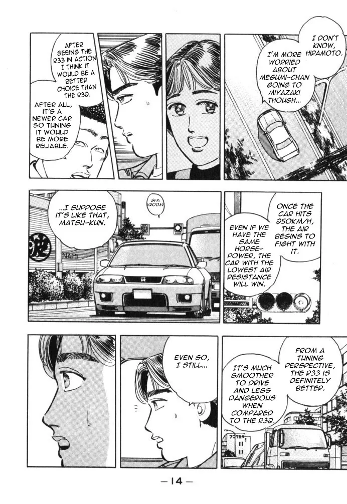 Wangan Midnight Chapter 35.2 page 14 - 