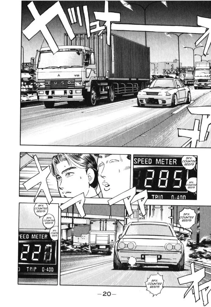 Wangan Midnight Chapter 35.2 page 20 - 