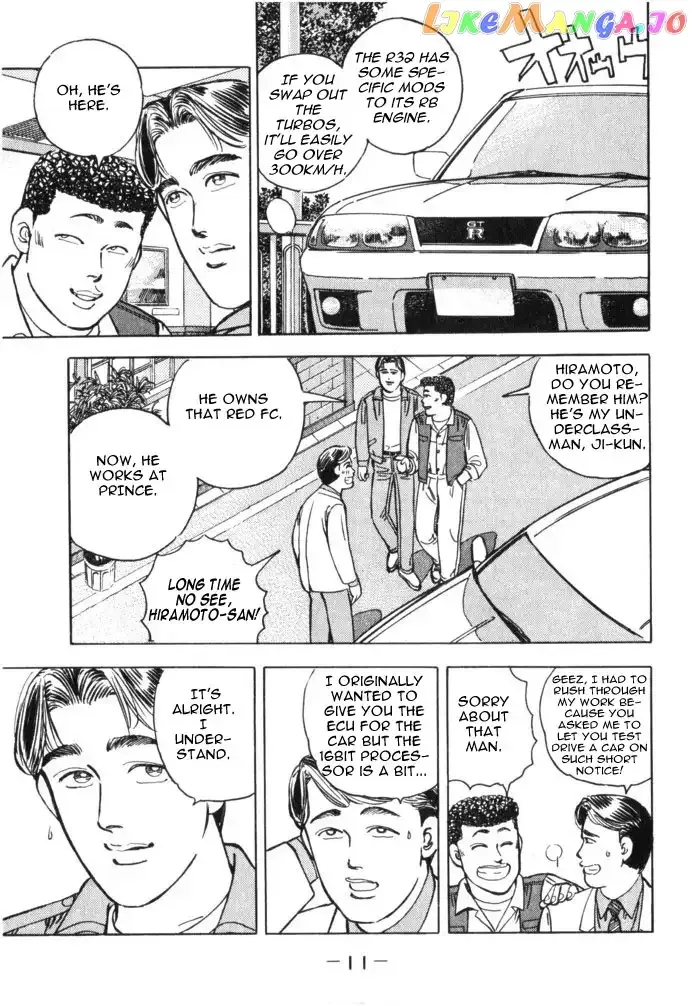 Wangan Midnight Chapter 35 page 11 - 