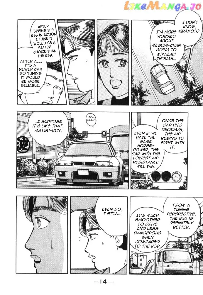 Wangan Midnight Chapter 35 page 14 - 